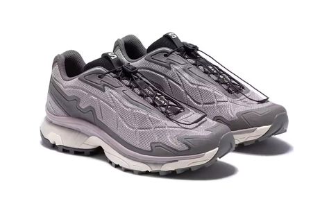 Salomon XT-SLATE Advanced "Gull/Moonscape/Pewter" | Hypebeast Salomon Xt Slate, Mtb Shoes, Lace Pocket, Wood Wood, Baskets, Take That, Sneakers, Wood