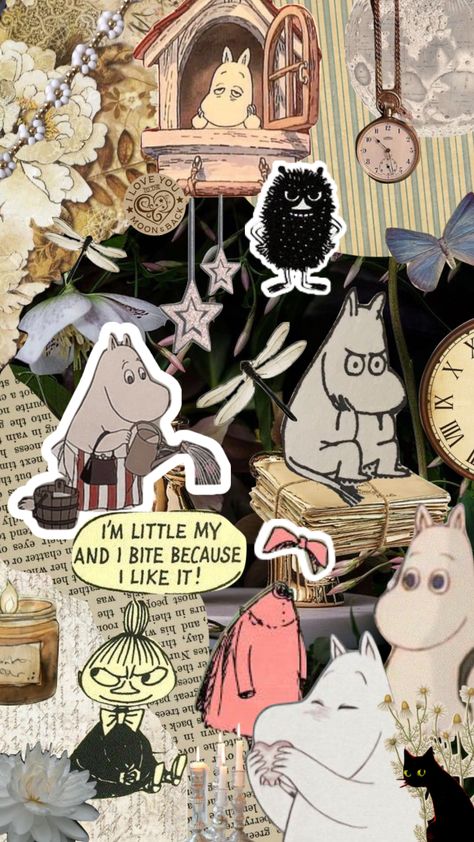 #moominmama #moomin #myfirstshuffe Moomins Wallpaper, Moomin Lockscreen, Moomins Aesthetic, Moomin Wallpaper Iphone, Moomin Fall Wallpaper, Moomin Valley Aesthetic, Moomin Iphone Wallpaper, Moomin Aestethic, Moomin Aesthetic