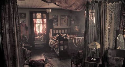 Still from the film "The Edge of Love" Interior Alchemy, Story Pictures, Goth Home, Deco Boheme, Dream Room Inspiration, Gothic Home Decor, Gothic House, Room Inspiration Bedroom, Room Ideas Bedroom