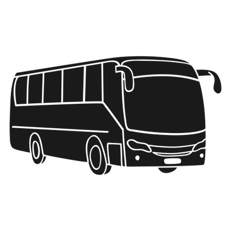 Bus Silhouette, Bus Illustration Design, Bus Png, Bus Icon, Bus Logo, Bus Illustration, Silhouette Png, Mo Design, Star Logo