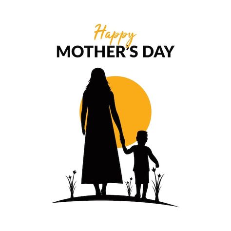 Vector happy mothers day logo illustrati... | Premium Vector #Freepik #vector #love-art #love-typography #abstract-heart #love-text Typography Abstract, Mothers Day Vector, Mothers Day Logo, Mothers Day Post, Day Logo, Fairy Artwork, Love Text, Happy Mom, Logo Illustration