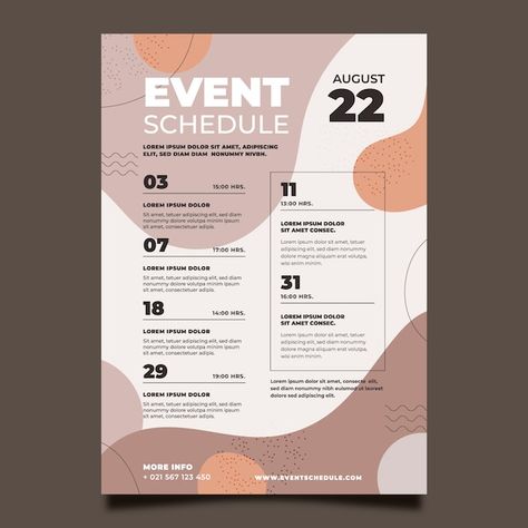 Monthly Event Calendar Design, Event Program Design Layout, Schedule Design Layout, Event Schedule Design, Design Layout Ideas, Event Agenda, Agenda Design, Calendar Graphic, Church Branding