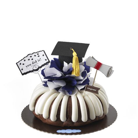 You Did It Bundt Cake Cakes Graduation, Nothing Bundt, Nothing Bundt Cakes, Lemon Bundt Cake, Sport Cakes, Mini Bundt Cakes, Magic Cake, Cake Sizes, Graduation Cake