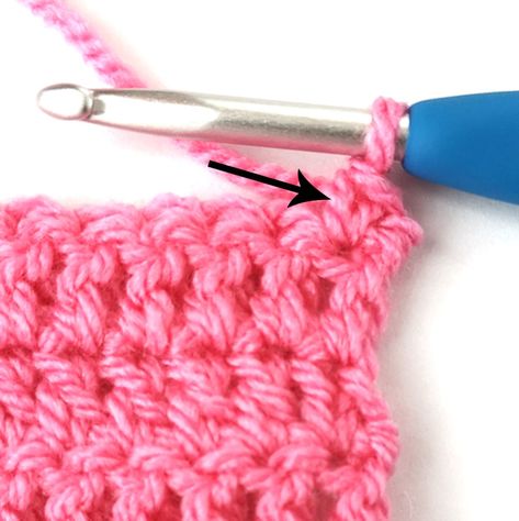 Stacked Single Crochet Stitch, Stacked Single Crochet, Crochet Tips, Crochet Stitches Video, Crochet Tutorials, Single Crochet Stitch, Crochet Stitches Patterns, Crochet Stitch, Half Double Crochet