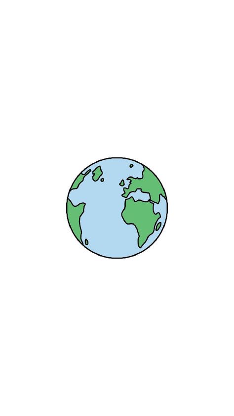 Earth Cartoon Drawing, World Doodle, Cartoon Earth, Artwork Wallpaper, Anime Artwork Wallpaper, Mini Drawings, Desktop Wallpapers, Cute Doodles, Anime Artwork