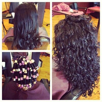 Spiral perm for when my hair gets long :) Perms Before And After, Loose Spiral Perm, Spiral Perms, Loose Curl Perm, Body Wave Perm, Long Hair Perm, Perm Hair Styles, Spiral Perm, Wave Perm