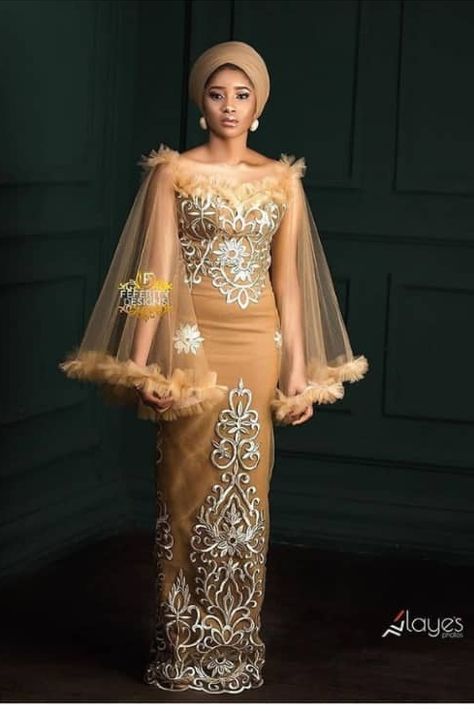 wedding dress styles for african traditional wedding Lace Styles For Wedding, Nigerian Lace Dress, Nigerian Dress Styles, Nigerian Dress, Nigerian Lace Styles Dress, Stylish Naija, Nigerian Lace Styles, African Lace Styles, Traditional Wedding Attire