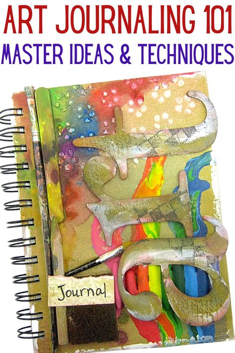 Art Journal Tutorial Step By Step, Doodle Prompts, Background Techniques, Step By Step Art, Scrapbook Techniques, Journaling Techniques, Gardening Journal, Journal Tutorials, Art Journal Backgrounds