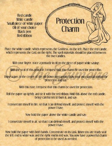 Protection-Charm-Spell-Book-of-Shadows-Pages-Witchcraft-Wicca-BOS Vision Spell, Charm Spell, Protection Charms, Charmed Spells, Book Of Shadows Pages, Witchcraft Spells For Beginners, Charmed Book Of Shadows, Protective Charms, Spells For Beginners