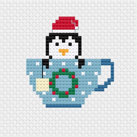 3 Inch Cross Stitch Patterns Christmas, Cindy Lou Who Cross Stitch Pattern, Small Winter Cross Stitch Patterns, Cross Stitch Xmas Ornaments, Simple Christmas Cross Stitch Patterns Free, Small Cross Stitch Christmas Ornaments, Cross Stitch Characters, Free Counted Cross Stitch Patterns Charts Christmas Ornament, Cross Stitch Tea Cup