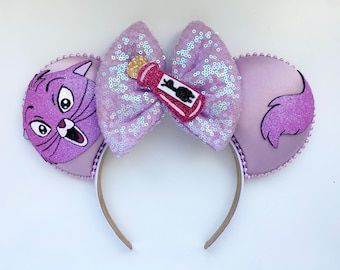 Kuzco Disney, Mickey Ears Headband, Emperor's New Groove, Diy Disney Ears, Disney Ears Headband, Diy Mickey Ears, Disney Mickey Ears, Emperors New Groove, Thrift Store Crafts