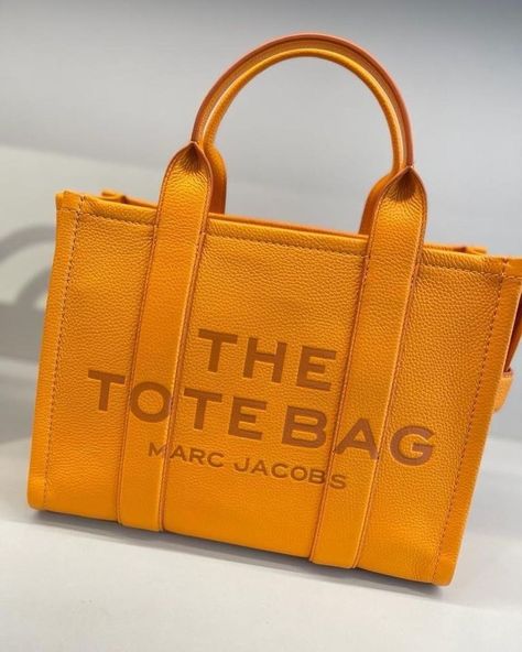 Purses Aesthetic, Orange Aesthetic, Purses And Handbags, Marc Jacobs, Tote Bag, Orange, Handbags