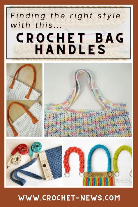 Bags and purses are so popular to crochet, but finding the right purse handles doesn’t always fit in with your project. Whether or not the pattern calls for them, crochet handles are always a fun option for any crocheted tote, bag, or purse! And they are easy to make, too. Here are some crochet bag handles to try! Crochet Bag Handles, Crochet Handles, Crochet Clutch Bags, Crochet Patterns Ideas, Crochet Baby Booties Pattern, Diy Crochet Patterns, Free Crochet Bag, Baby Booties Pattern, Crochet Clutch