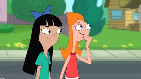 Candice And Stacy Phineas And Ferb, Stacy And Candace, Candice Phineas And Ferb, Stacy Hirano, Candace And Jeremy, Candace Flynn, Sea Creatures Drawing, Phineas E Ferb, Phineas Y Ferb