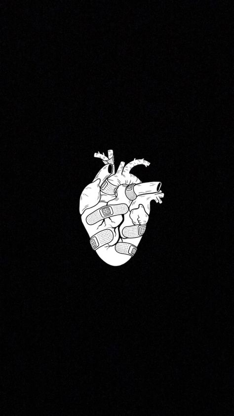 Wallpaper Brokenhearted, Brokenhearted Screen Wallpaper, Cold Heart Wallpaper, Heart Broke Wallpapers For Iphone, Cold Hearted Wallpaper, Broken Aesthetique, Heart Break Wallpapers For Iphone, No Love No Problem, Empty Heart