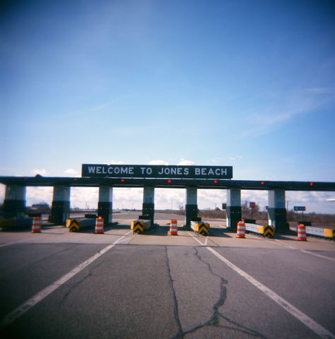 Jones Beach Toll Booth; Long Island ... Beach Book Aesthetic, Jones Beach Long Island, Interesting Locations, Long Island History, Sonny Corleone, Beach Long Island, The Godfather Movie, Vintage Beach Photos, Godfather Movie