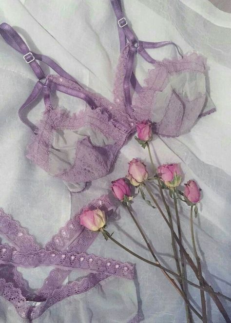 Lavender Lingerie, Lavender Quartz, Demi Cup, Cute Lingerie, Pretty Lingerie, Beautiful Lingerie, Bras And Panties, Lingerie Fashion, Lingerie Sleepwear