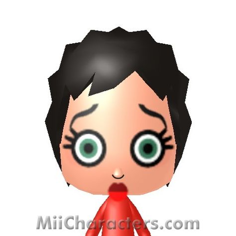 betty boop | MiiCharacters.com - MiiCharacters.com - Mii Details for Betty Boop Mii Characters Aesthetic, Wii Characters, Mii Characters, Organize Apps On Iphone, Ipad Lockscreen, Valley Game, Character Details, Beauty Quiz, Nintendo Wii U