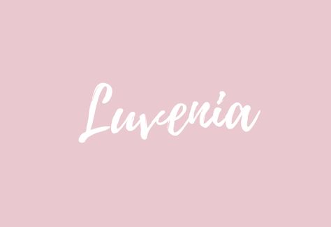 Luvenia L Girl Names, Baby Name Meaning, List Of Girls Names, Baby Names And Meanings, Name List, Name Meaning, Place Names, Baby Name, Names With Meaning