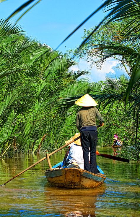 Mekong Delta River, Vietnam Delta River, Mekong Delta Vietnam, Vietnam Saigon, Mekong River, Mekong Delta, River Delta, South East Asia, Countries Around The World, Ho Chi Minh City