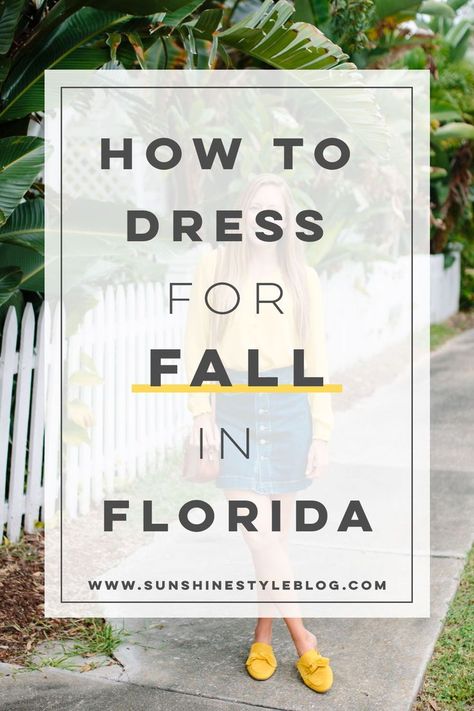 Fall Fashion Florida Outfit Ideas, Florida In Fall Outfits, Florida Outfits Women, Fall Fashion In Florida Outfits, Florida Fall Capsule Wardrobe, Fall Outfits When It’s Hot Outside, Fall Outfits For The South, Fall Decor In Florida, Fall Outfits When Its Still Hot Out