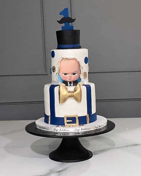 Boss baby #bossbabycake Boss Baby Birthday Party Boy, Boss Baby Birthday Party, Birthday Party Boy, Party Boy, Fondant Flowers, Baby Birthday Party, Boss Baby, July 1