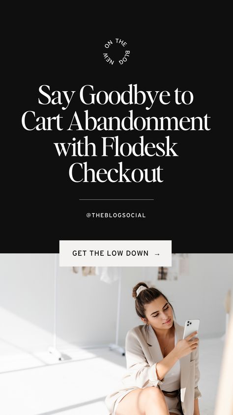 Say Goodbye to Cart Abandonment with Flodesk Checkout | The Blog Social Abandon the cart no more! Improve your e-commerce sales with FlodeskCheckout. This fantastic tool not only helps with your email marketing strategy but doubles as a unique blogging tool. Perfect your Flodesk email design and watch your online sales soar. Try Flodesk, the best e-commerce tool to make your sell online dream come true. Want to learn more? Tap on the pin. Abandoned Cart Email Design, Abandoned Cart Email, Flodesk Email, Checkout Page, Email Newsletter Design, Email Design Inspiration, Email Marketing Design, Email Marketing Strategy, Newsletter Design