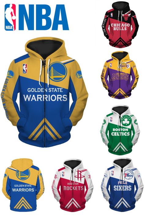 NBA Hoodies | NBA Sweatshirt | NBA Hoodies 3D | Golden state Warriors Hoodies 3D...The authentic NBA  graphics will let everyone know where your loyalties lie. School Sketches, Nba Graphics, Golden State Warriors Hoodie, Nba Sweatshirt, Nba Hoodie, Winter Swag, Nike Clothes Mens, Team Jersey, Nba Finals