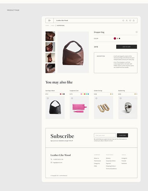 Bag Website Design, Store Web Design, Website Design Ecommerce, Catalog Design Layout, Stadium Design, Ecommerce Web Design, Shopify Website Design, Dropshipping Store, Art Web