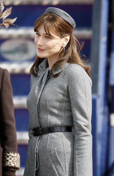 Kate Middleton, Carla Bruni, and the Return of the Pillbox Hat Pillbox Hats, Kate Middleton Hats, Carla Bruni, Smart Outfit, Pillbox Hat, Heathrow, Cool Fits, 1960s Fashion, Lovely Clothes