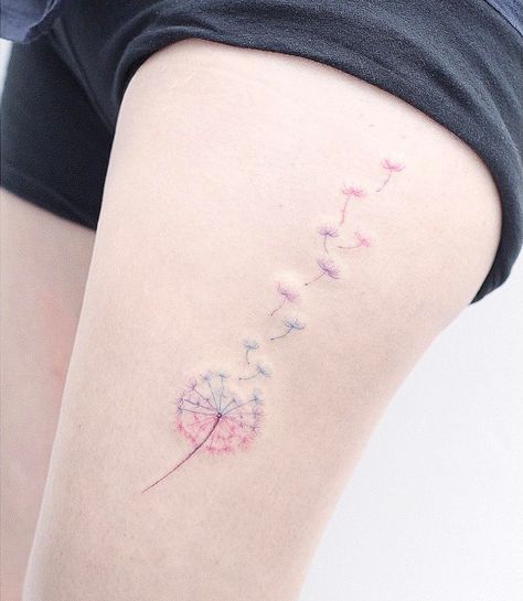 Mandala Arm Tattoo, Pastel Tattoo, Dandelion Tattoo Design, Tiny Tats, Dandelion Tattoo, Inspiration Tattoo, Delicate Tattoo, Beautiful Tattoo, Mandala Tattoo Design