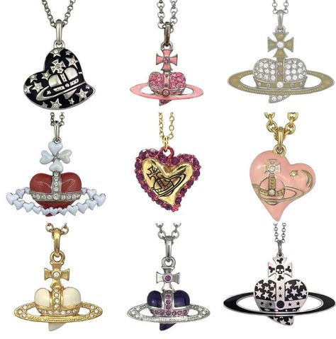 ✩ 𓈒𓏸 . ࣪ on Twitter: "vivienne westwood pendent necklaces https://t.co/NYvvLKDA51" / Twitter Vivienne Westwood Aesthetic Jewelry, Vivienne Westwood Tattoo, Vivienne Westwood Pendant, Pendent Necklaces, Vivienne Westwood Accessories, Vivienne Westwood Ring, Vivienne Westwood Necklace, Vivienne Westwood Fashion, Vivienne Westwood Earrings