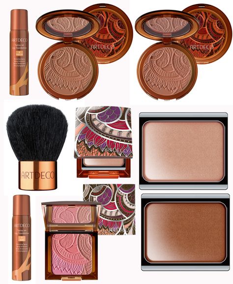 ArtDeco Cosmetics Tribal Sunset Makeup Collection for Summer 2013 1 Art Deco Makeup, Artdeco Cosmetics, 2013 Makeup, Dusky Summer, Sunset Makeup, Art Deco Hair, Power Of Makeup, Beauty Finds, Sunset Summer