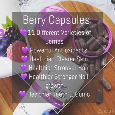 Juice Plus Berry Capsules, Juice Plus Capsules, Benefits Of Berries, Plant Diet, Complementary Medicine, Vegan Supplements, Micro Nutrients, Juice Plus, Plant Powered