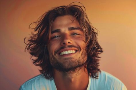 The 14 Hottest Long Hairstyles For Men To Make Her Go Wild Men's Long Hairstyle, Mens Surfer Hair, Long Hair Male Hairstyles, Men’s Long Hair, Long Mens Haircut, Kyle Hair, Men's Long Hairstyles Straight, Men's Long Hairstyles Wavy, Mens Long Hairstyles