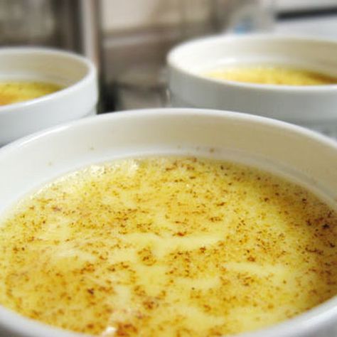 Microwave Baked  Egg Custard Sugar Free Egg Custard, Microwave Custard, Fluffy Desserts, Egg Custard Recipe, Baked Egg Custard, Egg Custard Recipes, Paleo Friendly Desserts, Microwave Baking, Custard Recipe