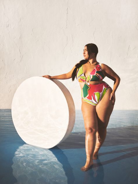 Upgrade your Swim Life with the GabiFresh Swim x Eloquii Collection! If you are already planning out your summer vacations and trips, you will have to add a few of these pieces to your summer vacay wardrobe! #plussizefashion #curvyfashion #plussizeswim Plus Size Swimwear Big Belly, Plus Size Swim Coverups, Gabi Fresh, Vacation Swimwear, Pale Moon, Swim Life, Curvy Fashionista, Plus Size Swim, Girls Show