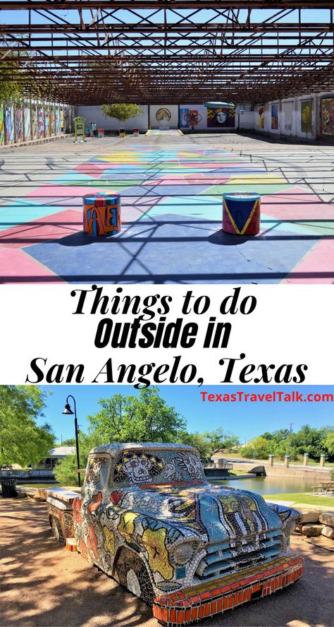 Places To Go In Texas, Texas Attractions, Things To Do Outside, San Angelo Texas, Texas State Parks, Texas Destinations, Texas Things, Western Town, San Angelo