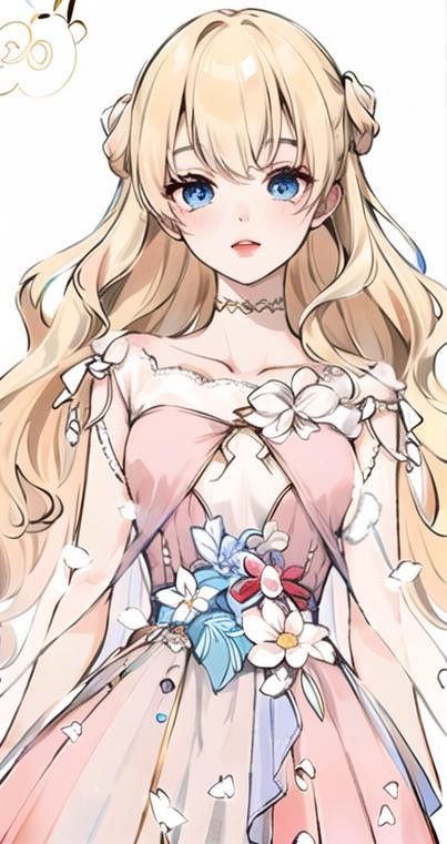 Queen Anime, Cute Sketches, Cool Pencil Drawings, Princess Drawings, Drawing Anime Clothes, Dress Design Sketches, Anime Hair, Fantasy Inspiration, Anime Poses Reference