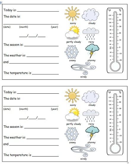 Weather Worksheets 2nd Grade First Grade Weather, Weather Printables, Weather Kindergarten, Worksheets For 2nd Grade, Teaching Weather, Weather Lessons, Seasons Worksheets, Weather Worksheets, Weather Words