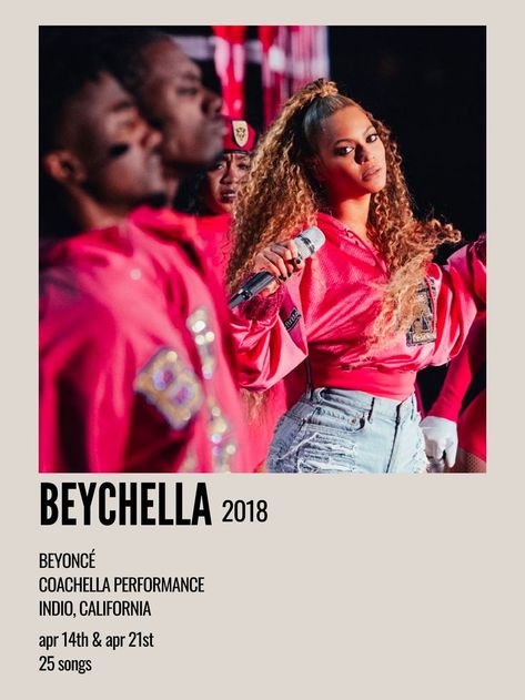 minimal aesthetic polaroid concert festival performance poster for beyoncé's beychella 2018 coachella performance Coachella Performance, Beyonce Coachella, Beyonce Quotes, Beyonce Pictures, Beyonce Album, Aesthetic Polaroid, Beyonce Photos, Queen Bee Beyonce, The Artist Movie