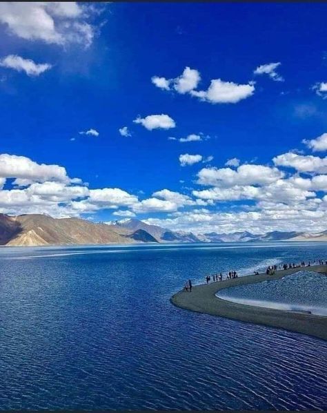 Pangong Lake, Leh Ladakh , India 🇮🇳 Pangong Lake, Ladakh India, Leh Ladakh, Leh, Tourist Places, Himalayan, Bucket List, Places To Visit, Lake