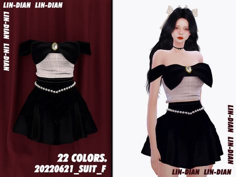 Kpop Sims 4 Cc Clothes, Sims Kpop Cc, Sims 4 Kpop Cc Clothes, Cc Skin, Ts4 Clothes, Mods Sims 4, Kpop Dress, Sims Packs, Rich Clothes