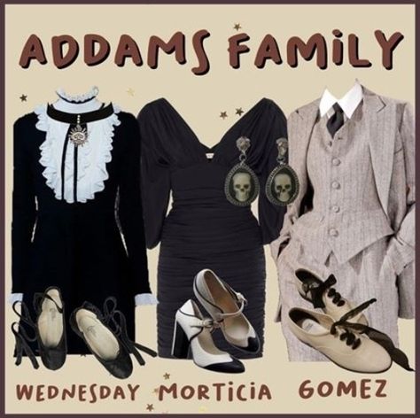 Addams Family Inspired Outfits, Addams Family Outfit, Gomez Addams, Addams Family Wednesday, Adams Family, Addams Family, Wednesday Addams, Inspired Outfits, Family Outfits