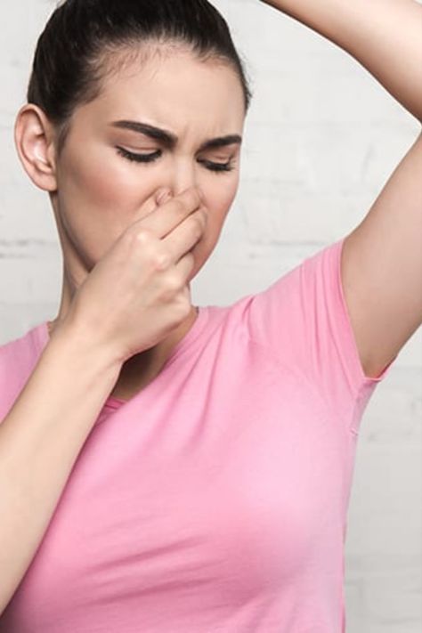 Body odor can be embarrassing, but it’s important to know it’s not always caused by bad hygiene. We’ve explained what that means in this blog. Body Odor Remedies, Odor Remedies, Bad Body Odor, Portrait Au Crayon, Underarm Odor, Sweat Gland, Cosmetic Treatments, Body Odor, Laser Therapy