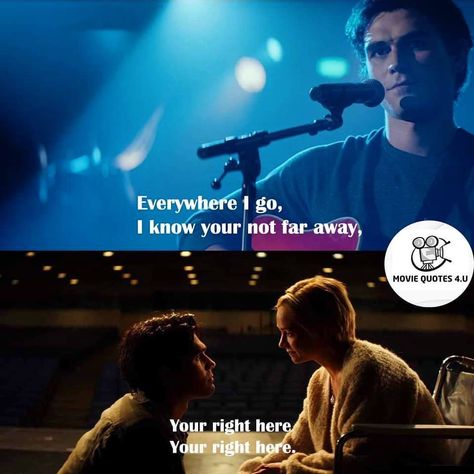 MovieQuotes4.u on Instagram: “Everywhere I go, I know your not far away, your right here, your right here ! I still believe IMDb rating: 6.5/10 ⭐️⭐️⭐️⭐️⭐️⭐️ Edit by me 🖋 #quotes #love #movie #moviequotes I Still Believe Movie Quotes, I Still Believe Movie, Nicholas Sparks Movies, Jeremy Camp, Gary Sinise, Everywhere I Go, Nicholas Sparks, Love Movie, Quotes Love