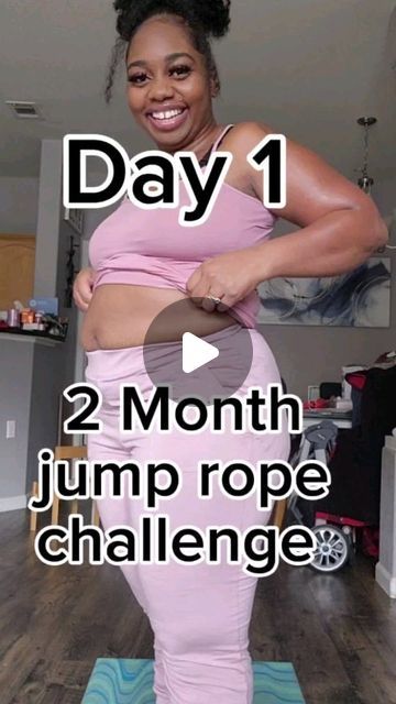 Jumprope Workouts Transformation, Jump Rope Body Transformation, Jump Rope Transformation, Jump Rope Workout For Beginners, Jump Rope Workout Challenge, Jump Rope Challenge, Weight Challenge, Obesity Help, Easy Workouts For Beginners