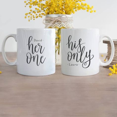 Mug Gift Set, Wedding Mugs, Day Weddings, Crafty Mama, Couple Mugs, Sublimation Mugs, Sweet Messages, Valentines Day Gifts For Him, Valentines Day Gifts For Her