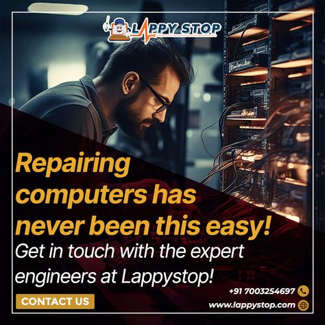 ## Is your laptop causing you a headache? Don't worry, Lappystop is here to help! We make computer repairs easy and hassle-free. Our expert engineers will get your laptop back up and running in no time. **Ready to say goodbye to computer woes?** * Contact Lappystop today! * Call: +91 7003254697 * Visit our website: www.lappystop.com #Lappystop #ComputerRepair #ExpertEngineers #StressFree Iphone Repair, Laptop Parts, Laptop Repair, Computer Repair, To Say Goodbye, Gaming Laptops, Say Goodbye, No Time, Headache