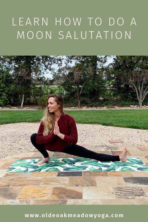 Full Moon Flow, Full Moon Yoga Flow, Moon Yoga Sequence, Moon Salutation Yoga, Full Moon Yoga, Ayurvedic Living, Chandra Namaskar, Yoga Meditation Quotes, Moon Meditation